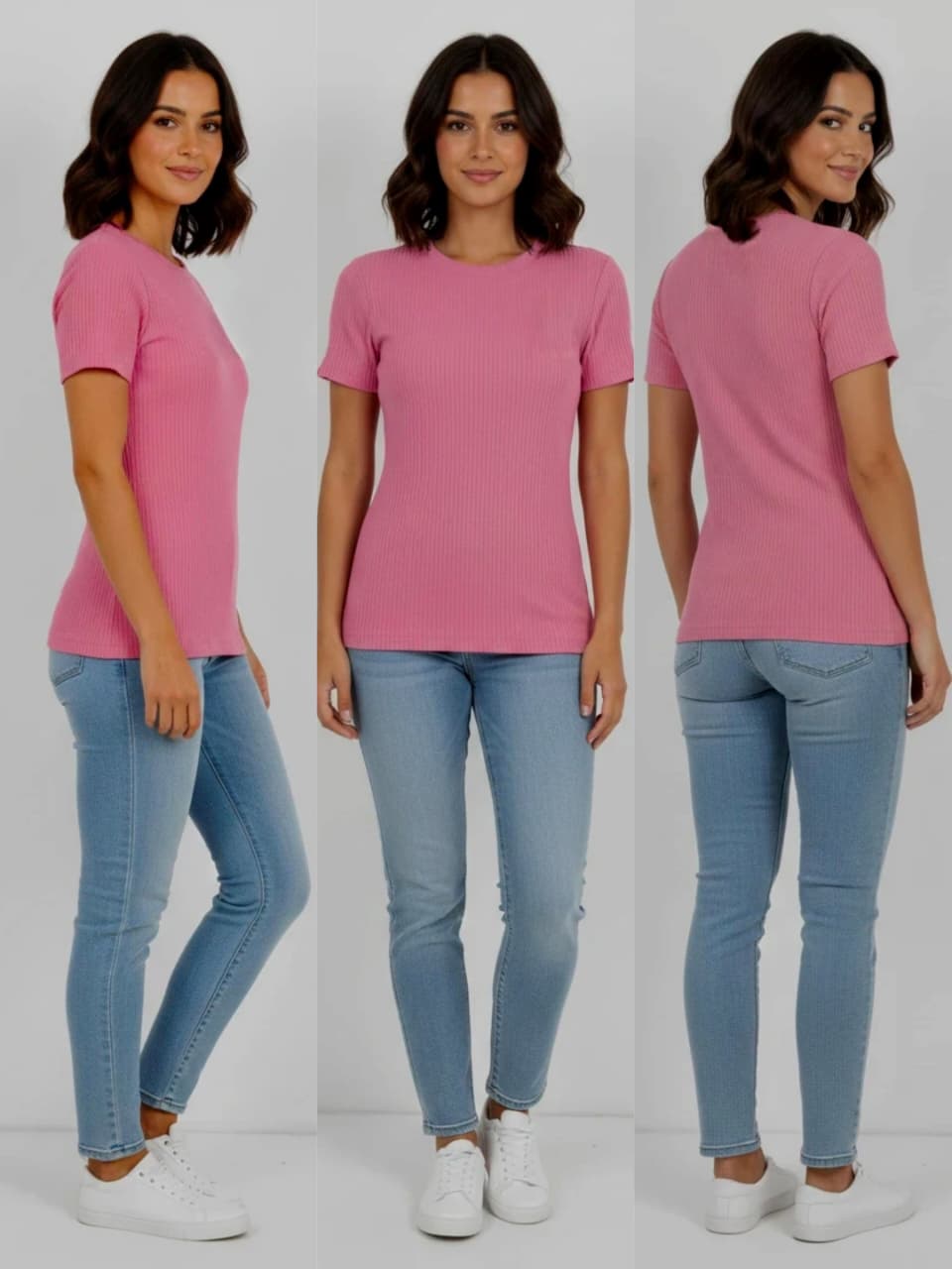 Pink Derby Colour Ladies Top – Regular Fit | Sizes S–XL