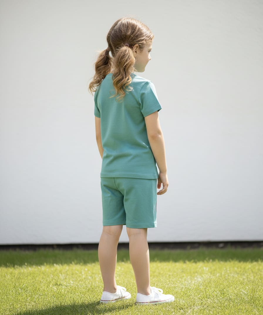 Reliance Green Cotton Code Set – Girls 1–6 Years